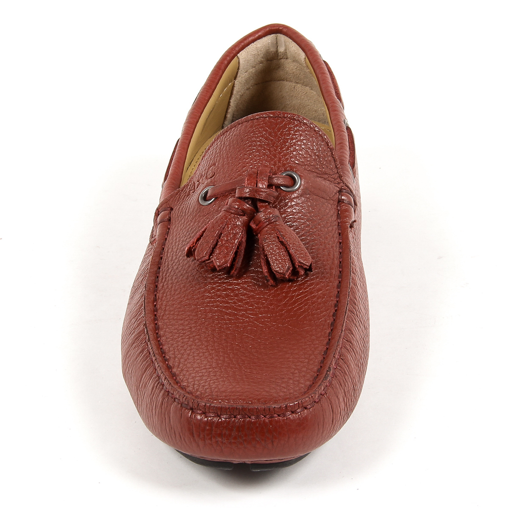 Mocasín Andrew Charles para hombre rojo JEREMY