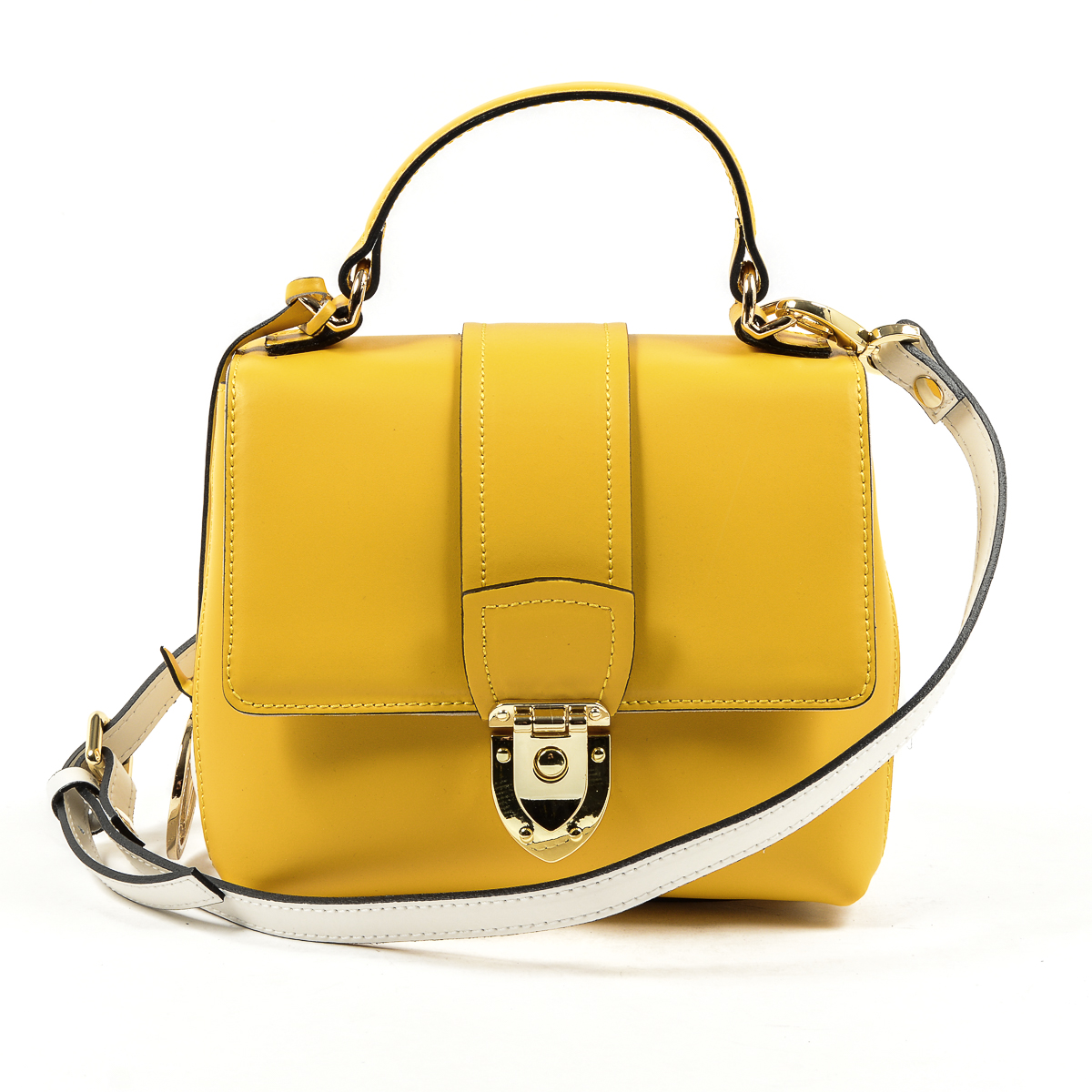 V 1969 Italia Womens Handbag Yellow LAOS