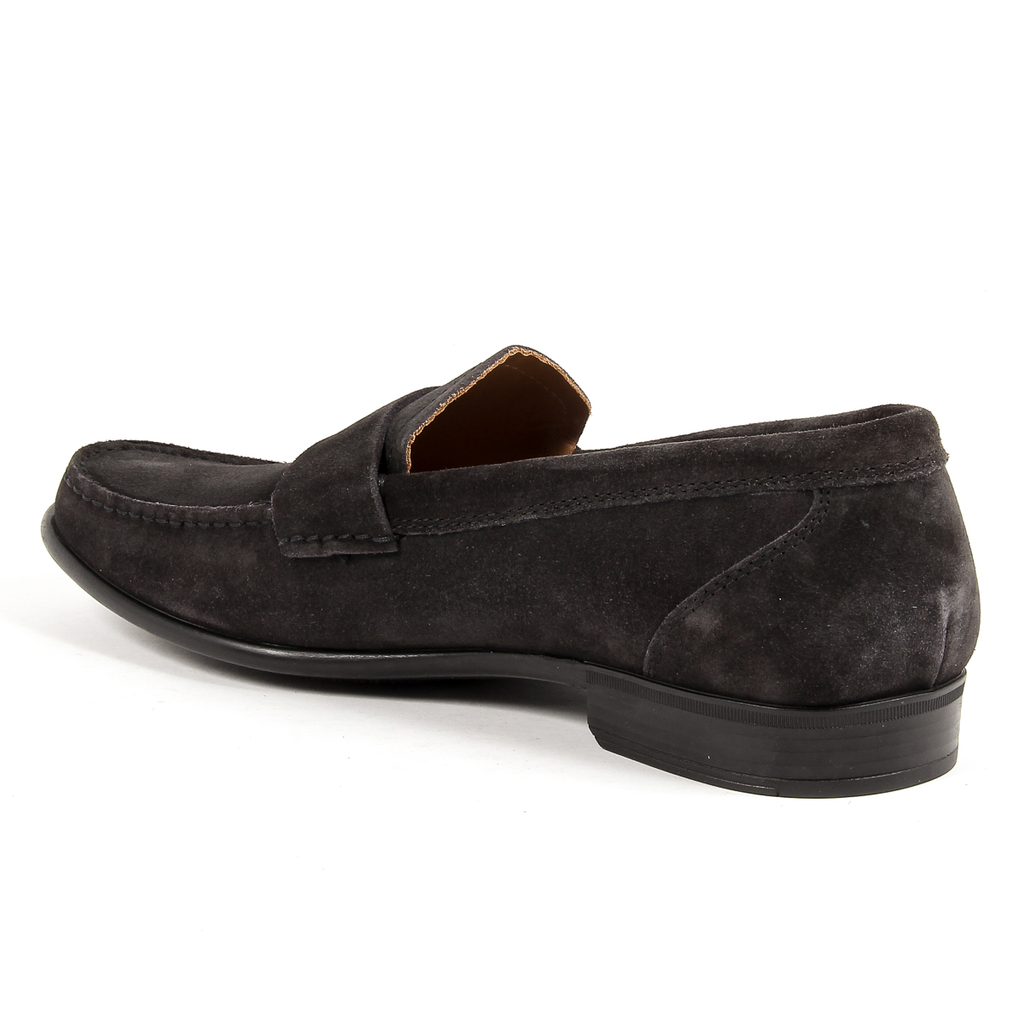 Mocasines V 1969 Italia para hombre, gris oscuro, LEONARDO