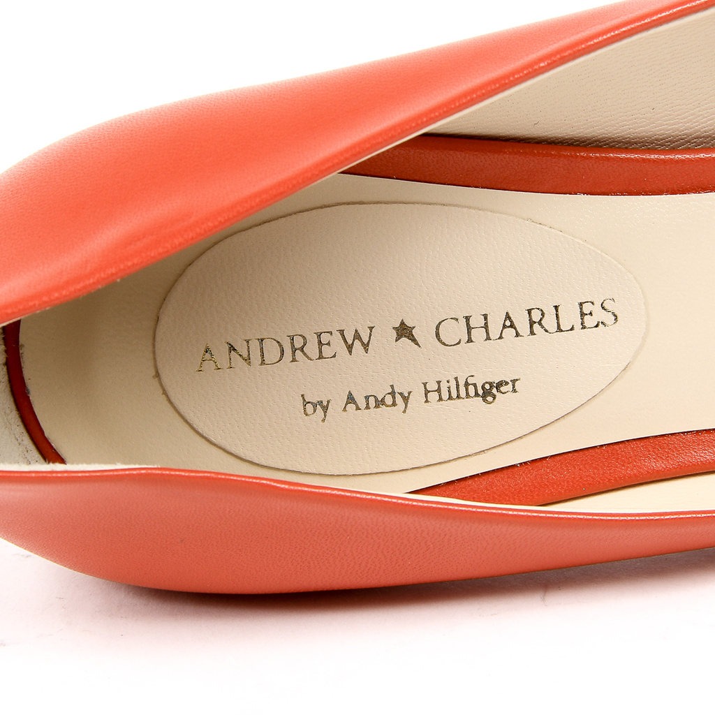 Andrew Charles Womens Pump Red MIA
