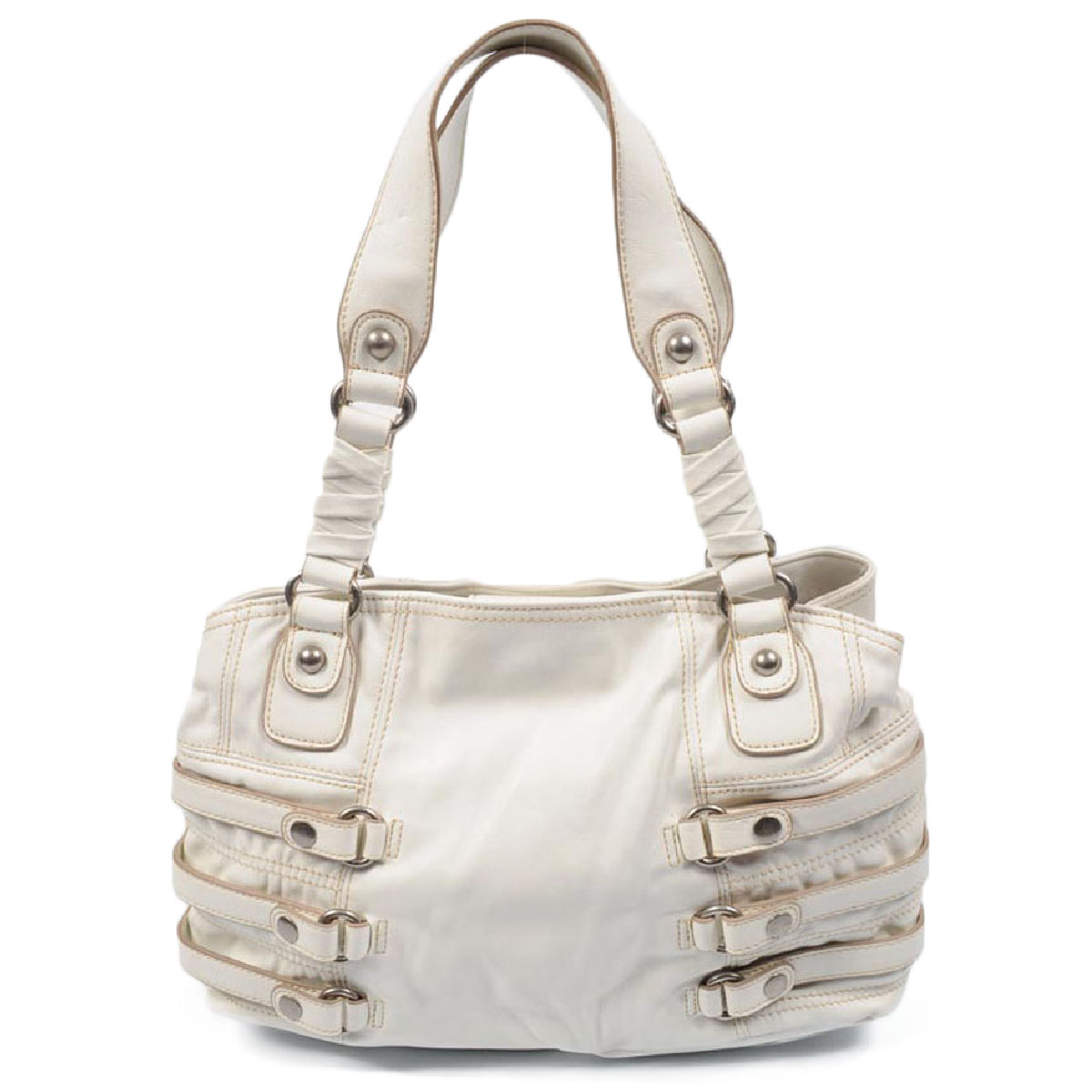 Bolso de mano para mujer Nine West 150416 BLANCO BLANCO