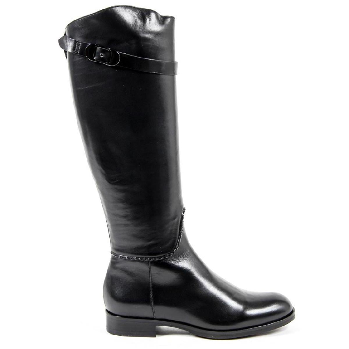Bota alta para mujer V 1969 Italia B2414 VITELLO NERO