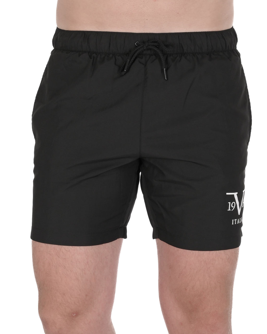 19V69 Italia Mens Swimwear Trunk VSC1MBM01 BLACK