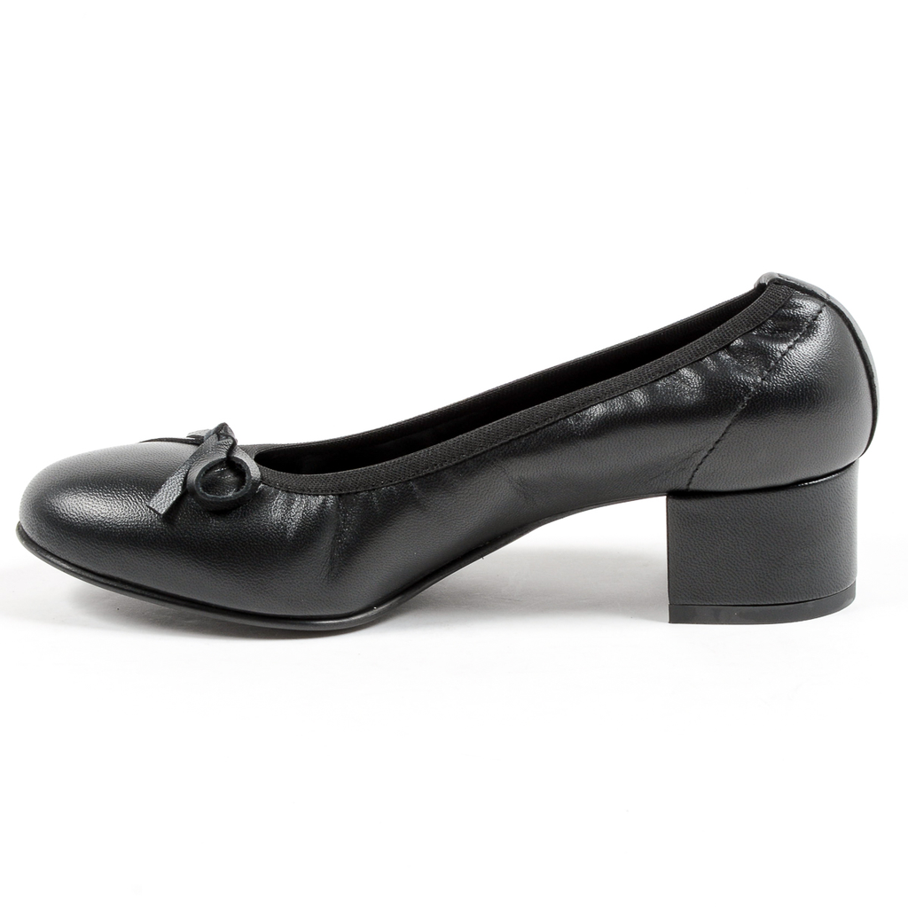 Andrew Charles Womens Ballerina Black NICKI