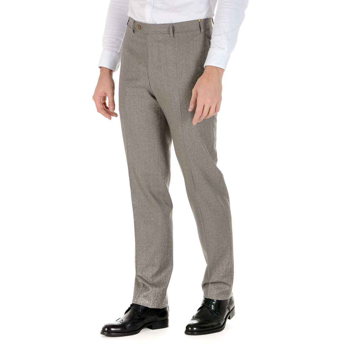 Canali Mens Pants Grey