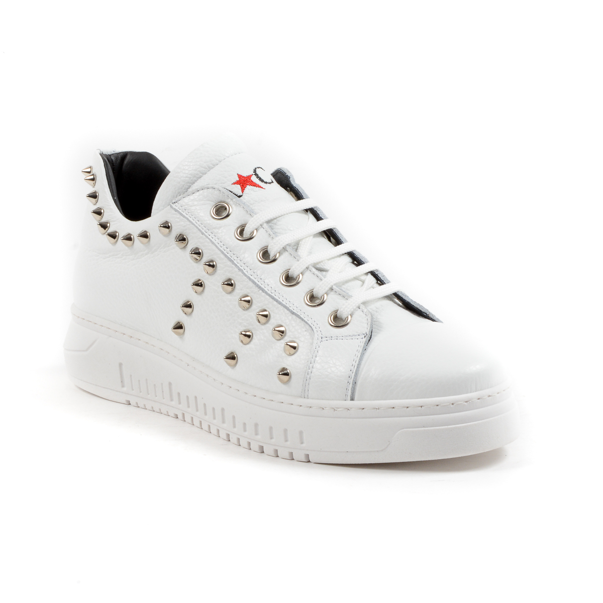 Zapatillas deportivas Andrew Charles para hombre blancas LIL