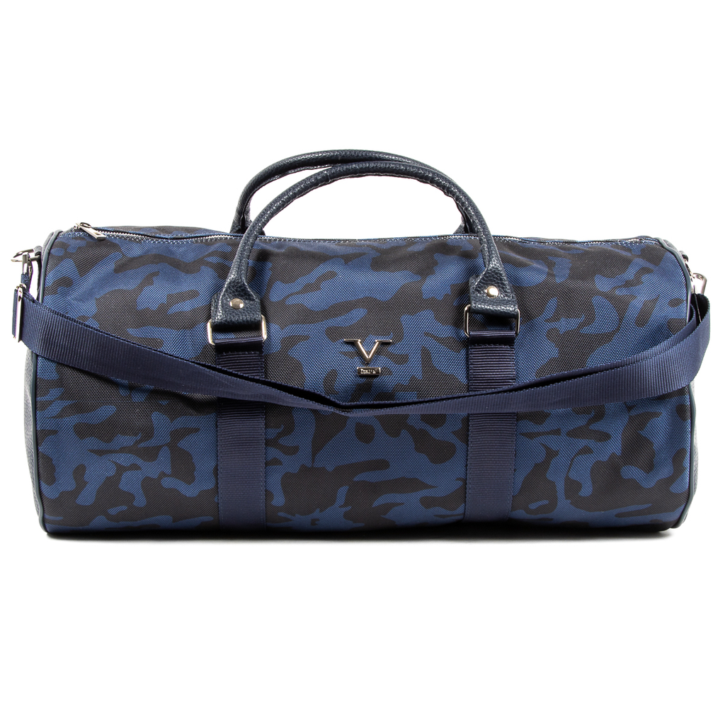 V 1969 Italia Mens Sport Bag Blue DESMOND
