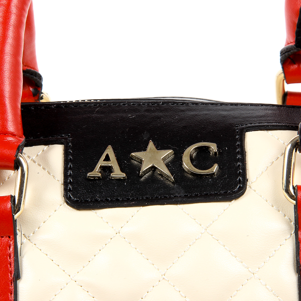 Andrew Charles Womens Handbag Beige ABBIE