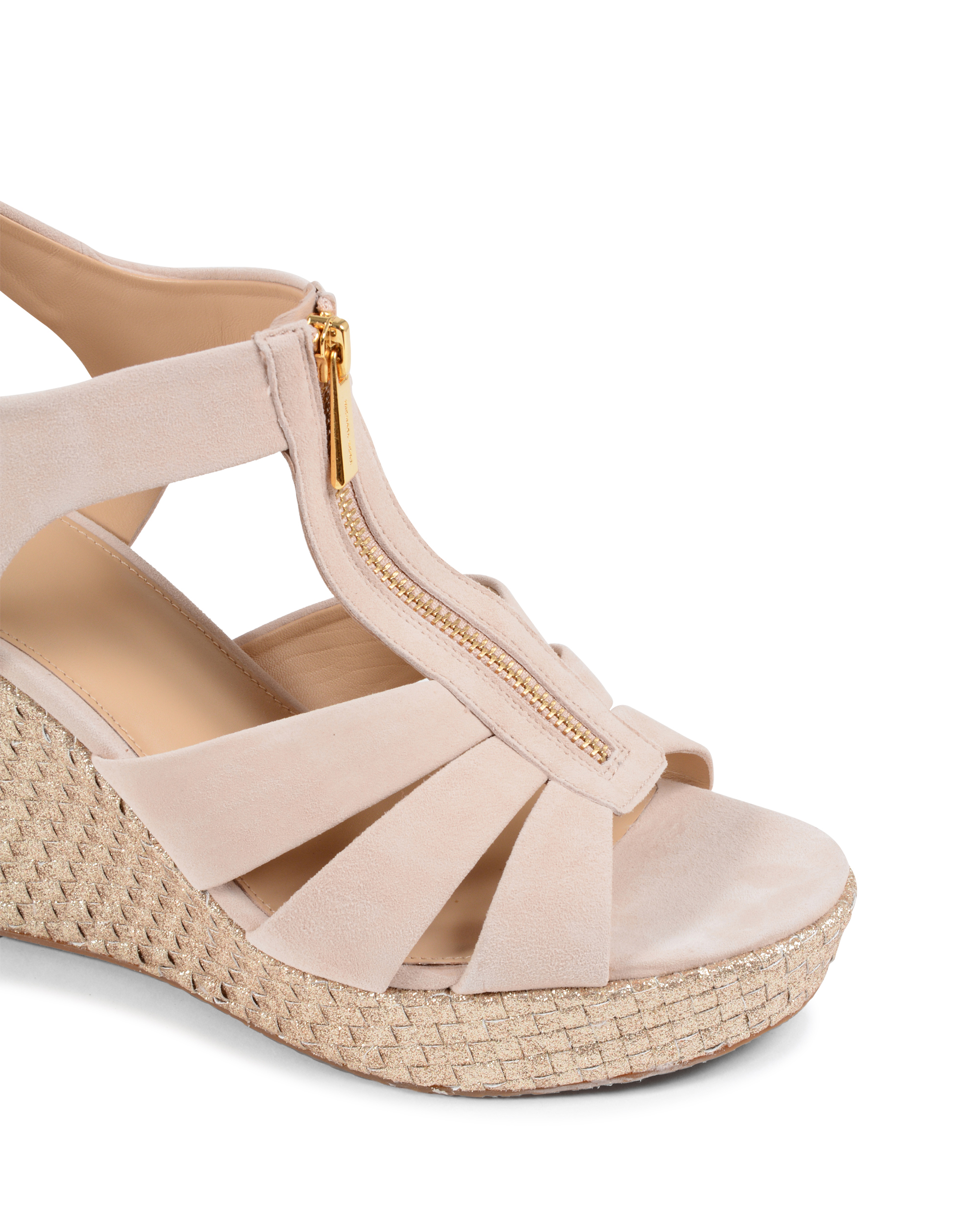 Sandalias de cuña para mujer Michael Kors en rosa BERKLEY