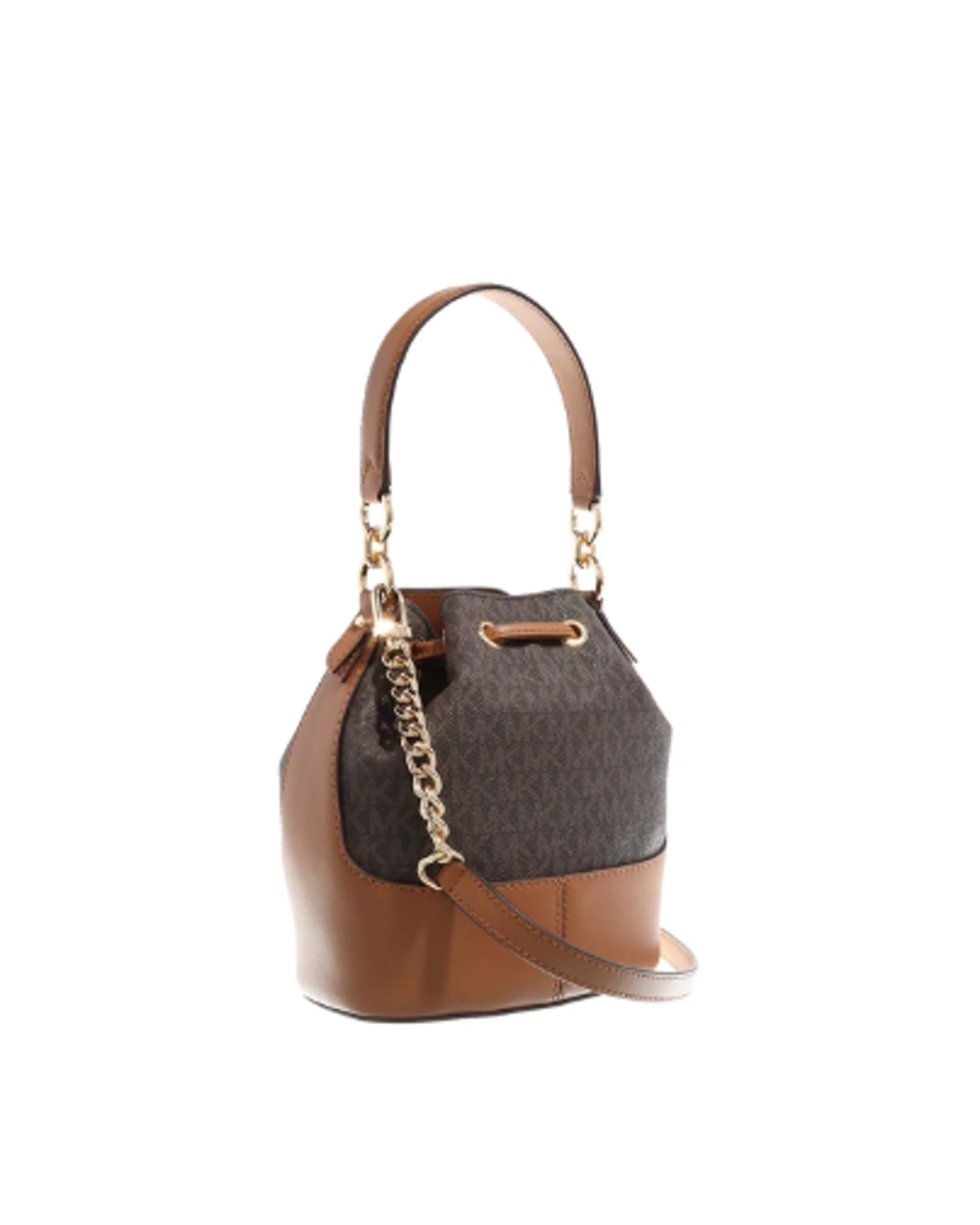Michael Kors Womens Sm Bckt Xbody 32S2GDVC0B-Brn/Acorn