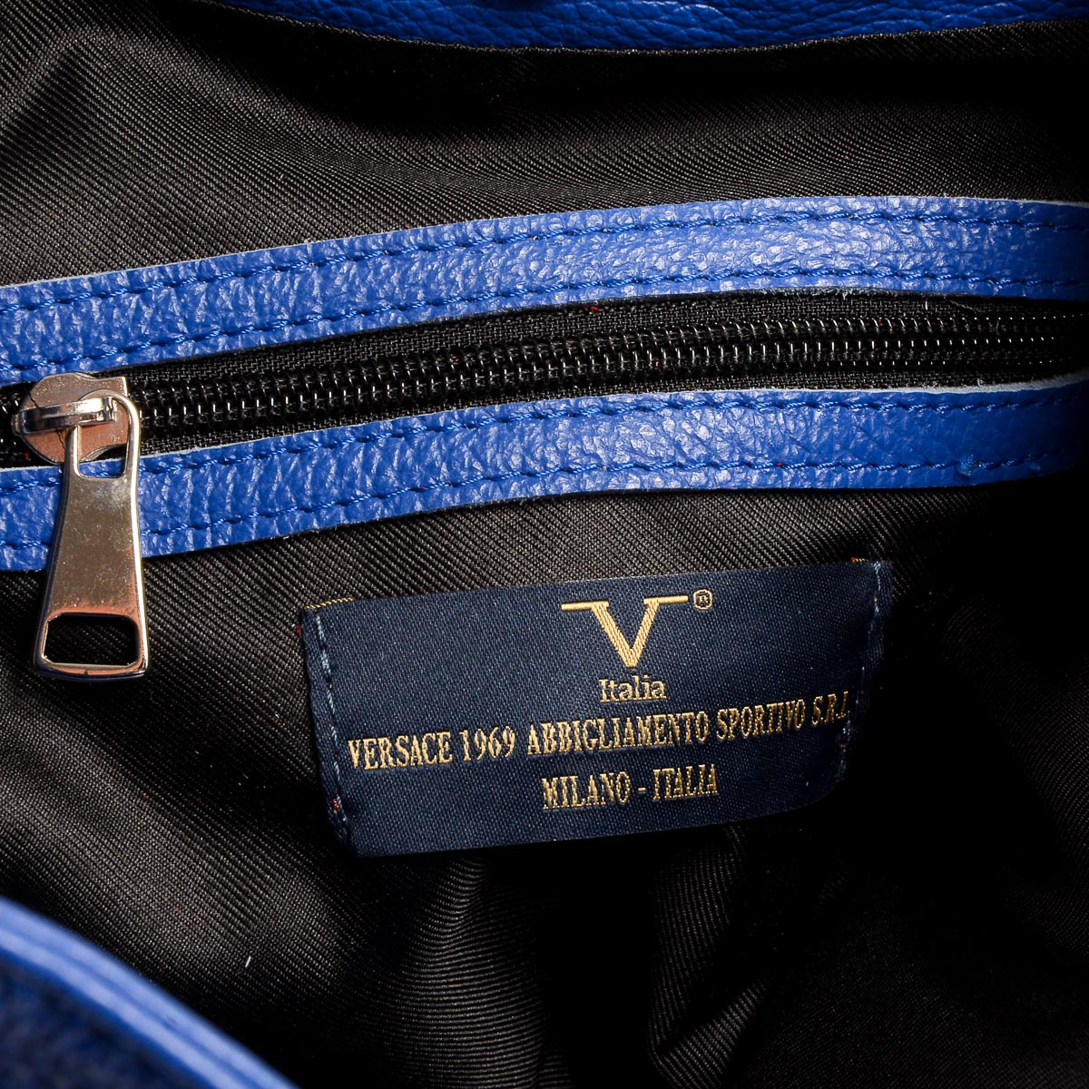 V 1969 Italia Womens Handbag Blue ZURIGO