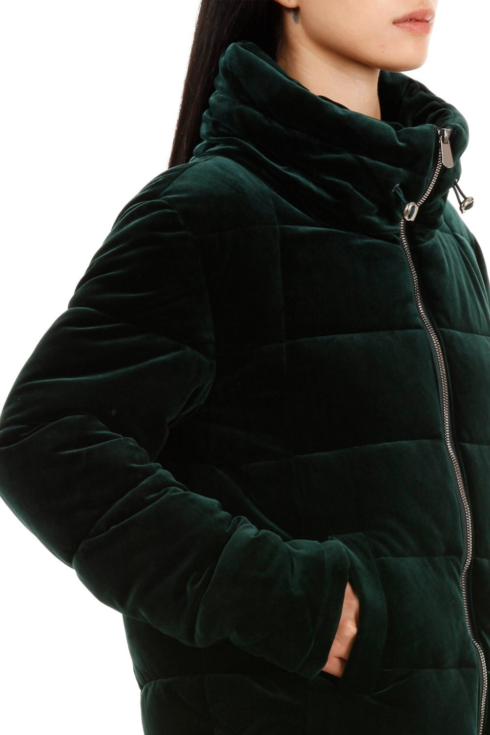 19V69 Italia Chaqueta de mujer Verde oscuro VERDE OSCURO MISTY