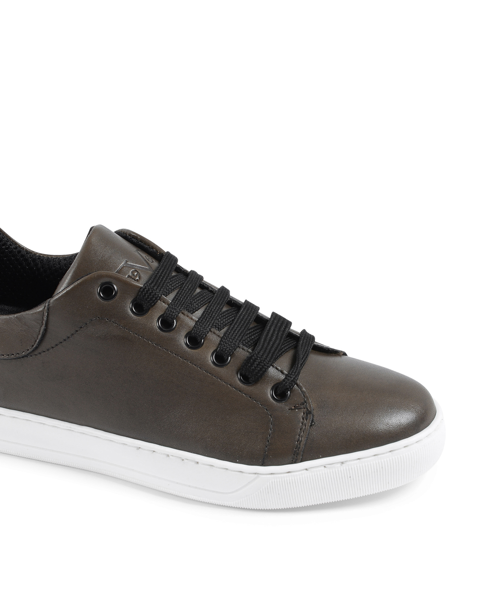 19V69 Italia Mens Sneaker Dark Green 2120 VITELLO VERDE