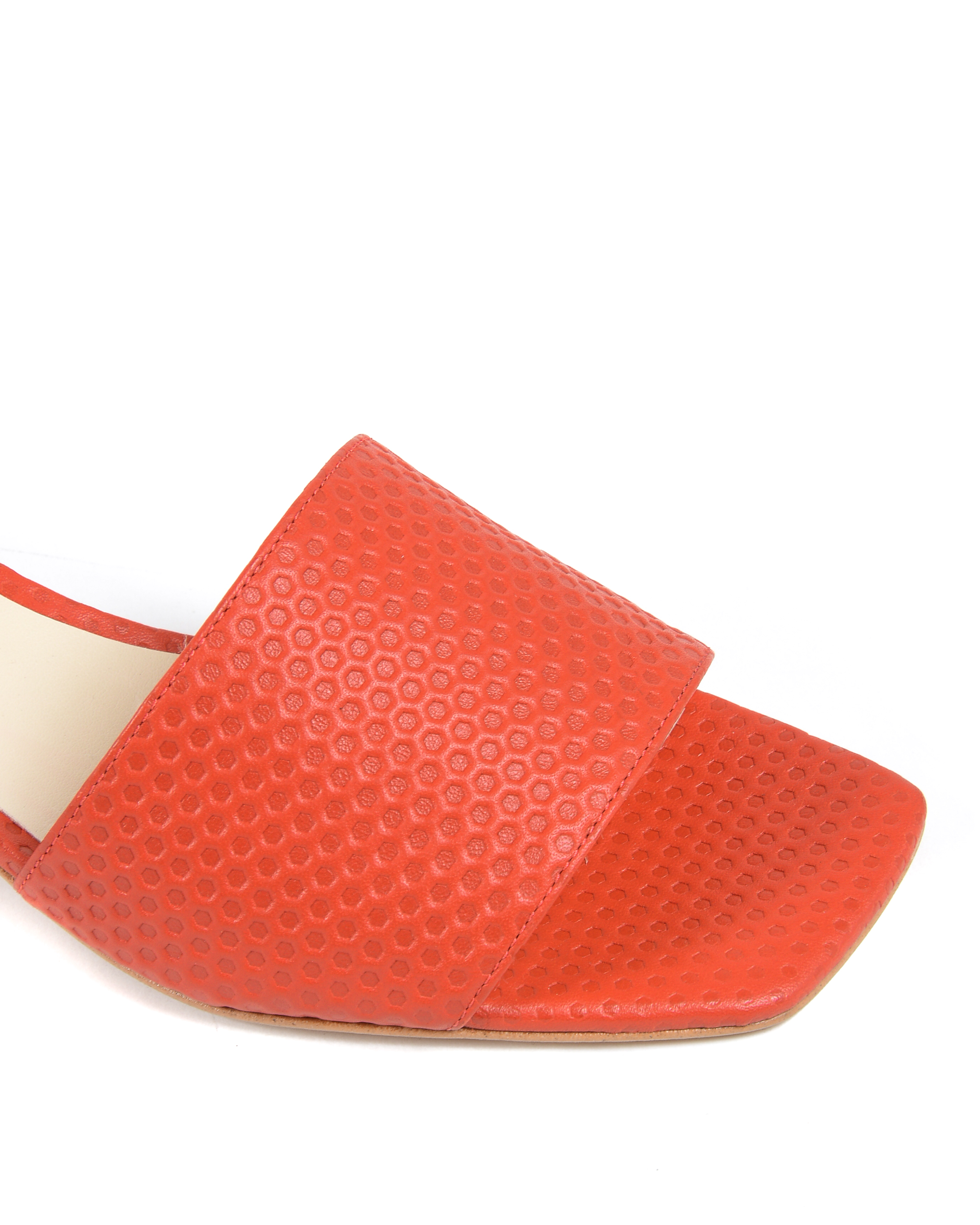 19V69 Italia Sandalia Mujer Rojo 4909 TRAF CHIUSO ROSSO