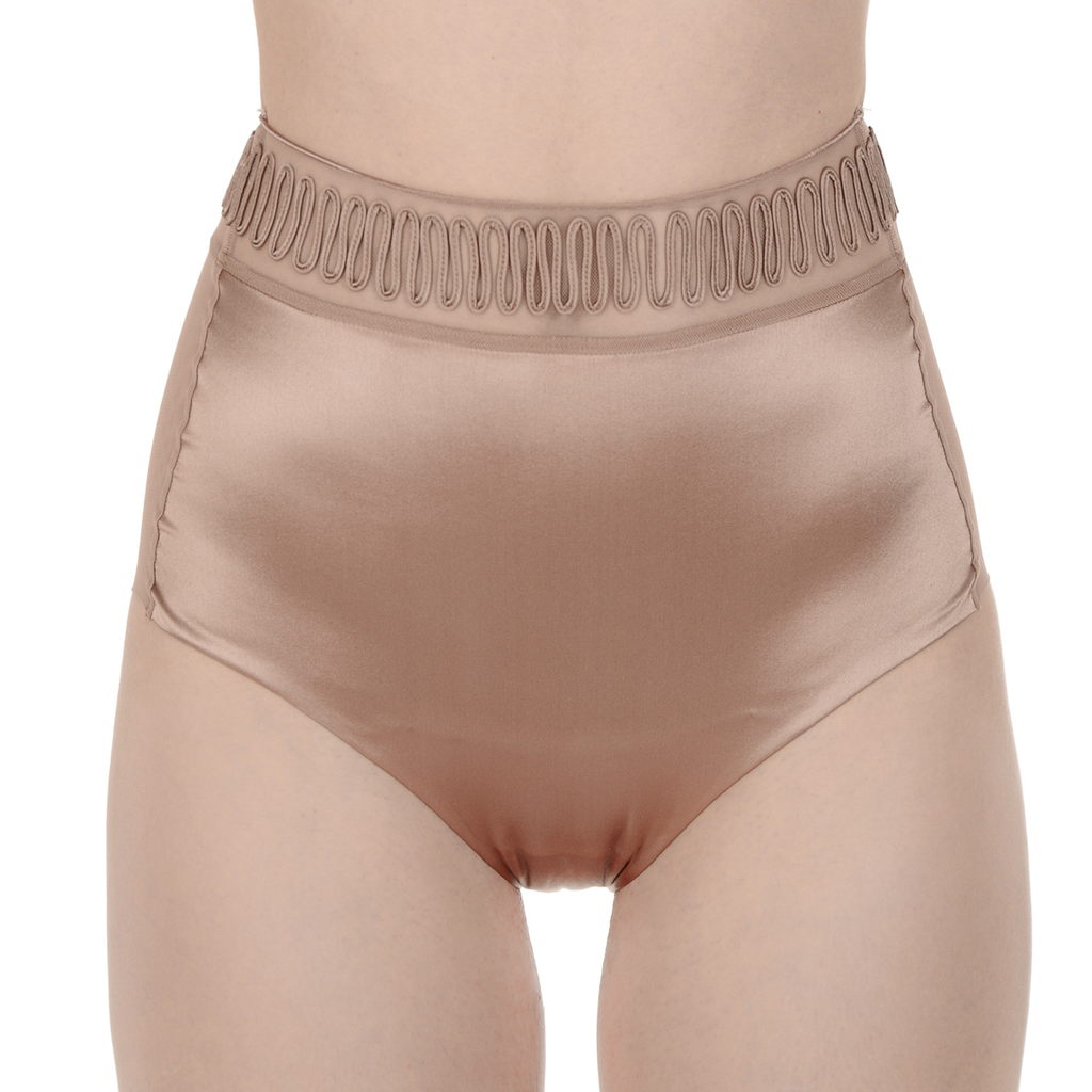 La Perla Top para mujer enagua beige