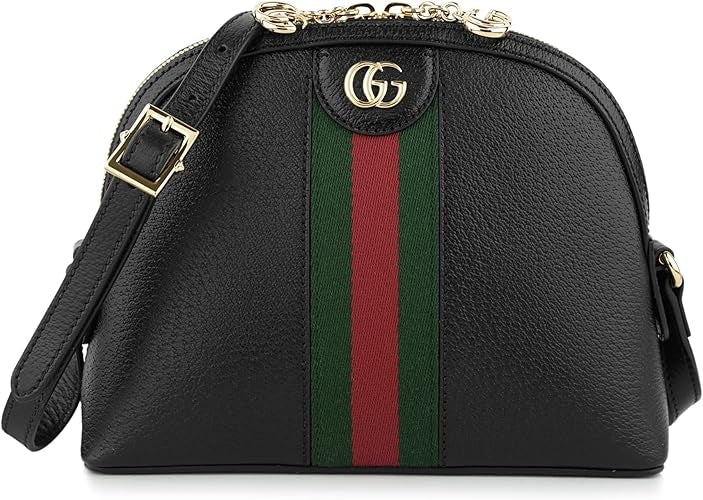 Bolso de hombro Ophidia de piel