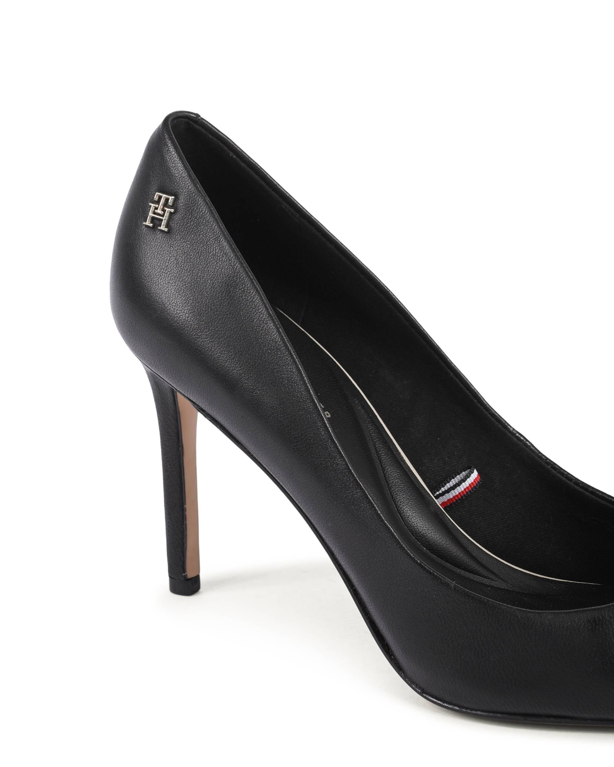 Tommy Hilfiger Womens Heels Black FW0FW07861BDS