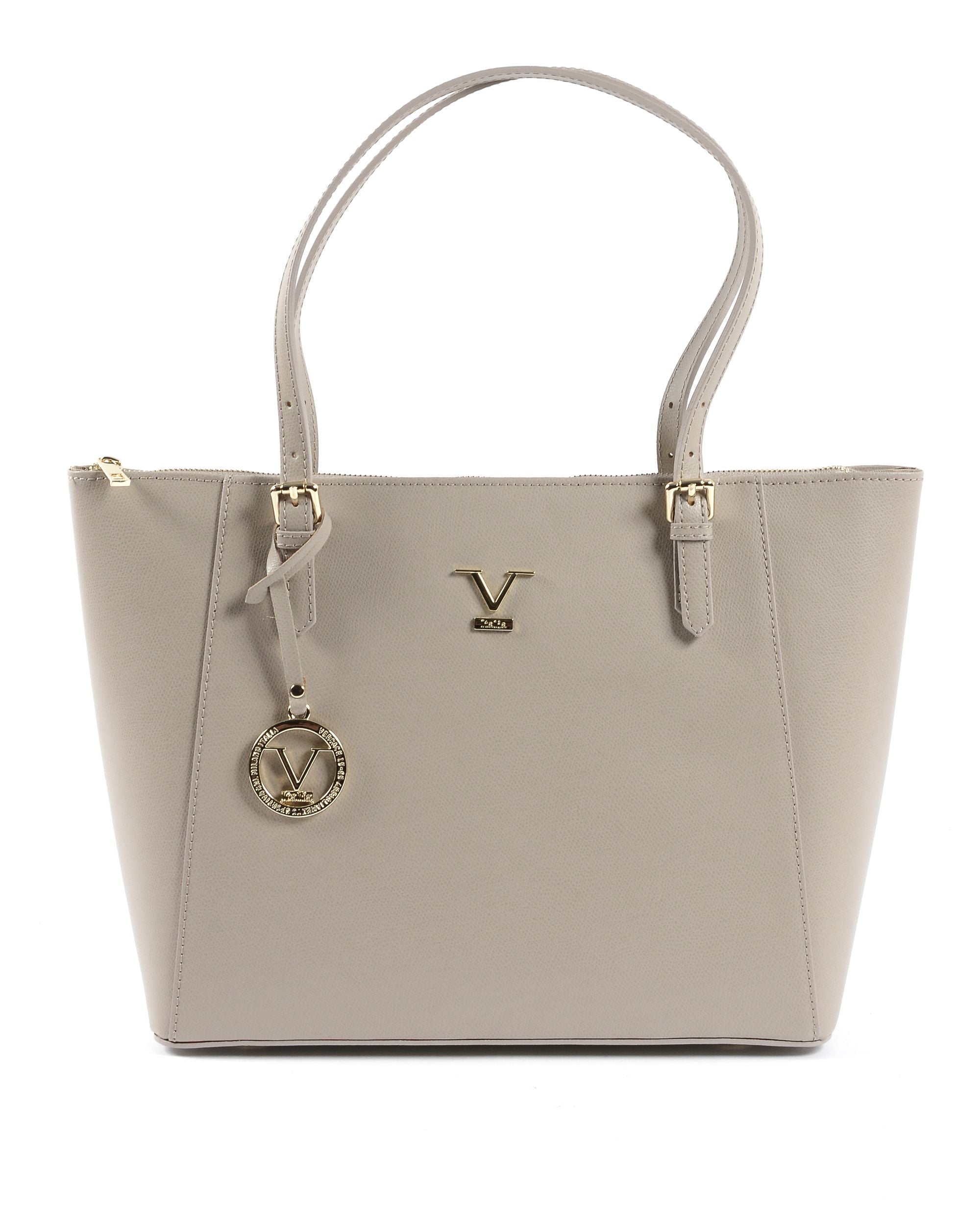 Bolso de mano para mujer V Italia V09-G PALMELLATO TAUPE
