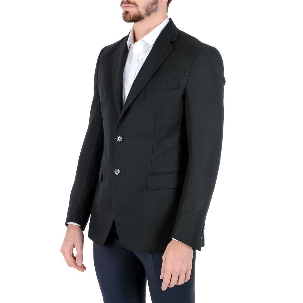 Chaqueta Luciano Di Martina para hombre, manga larga, azul oscuro