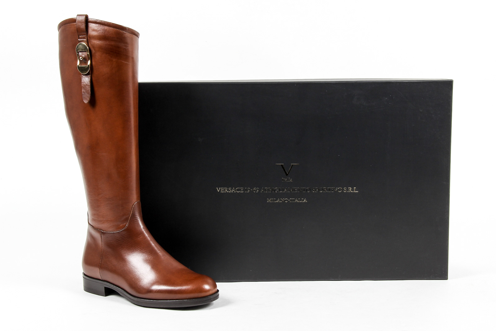 V 1969 Italia Womens Boot Brown STOUT