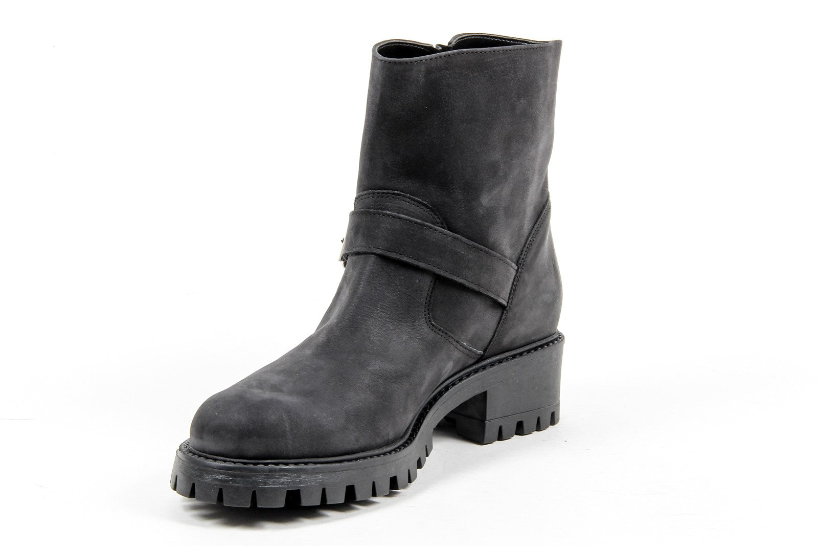 Bota corta para mujer V 1969 Italia B1441 NABUK NERO