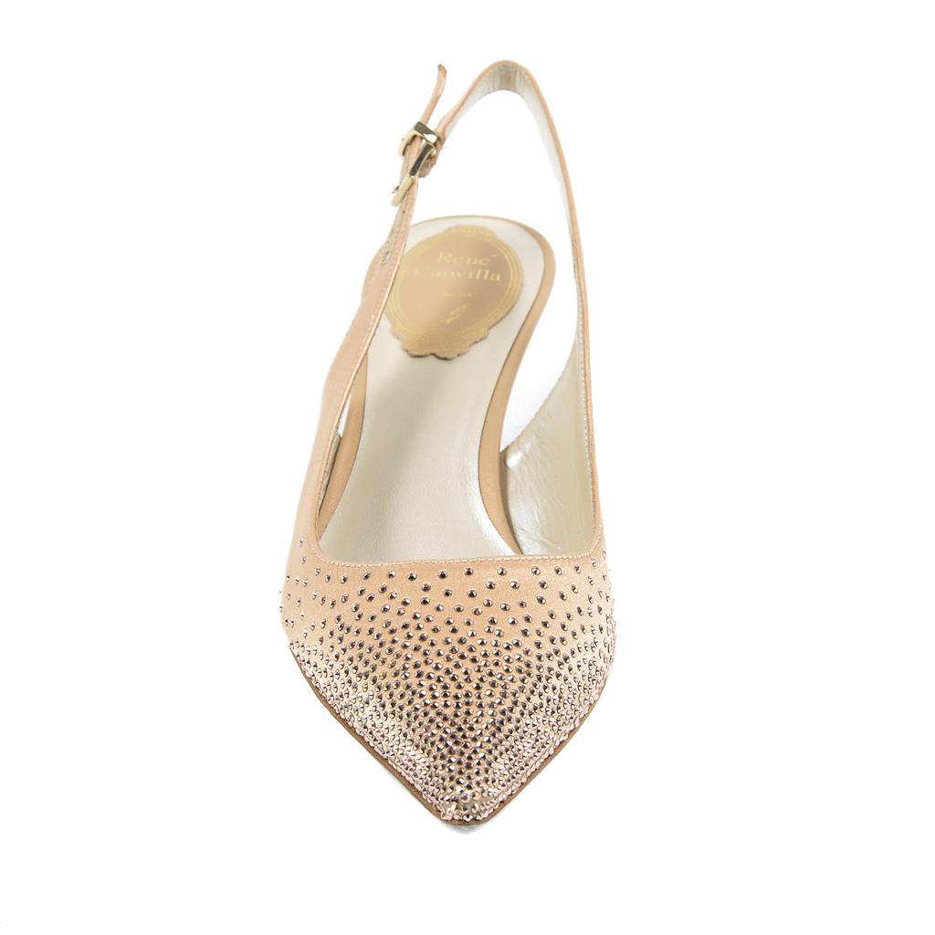 Rene Caovilla by The Blonde Salad Womens Slingback Pump Pink ICE