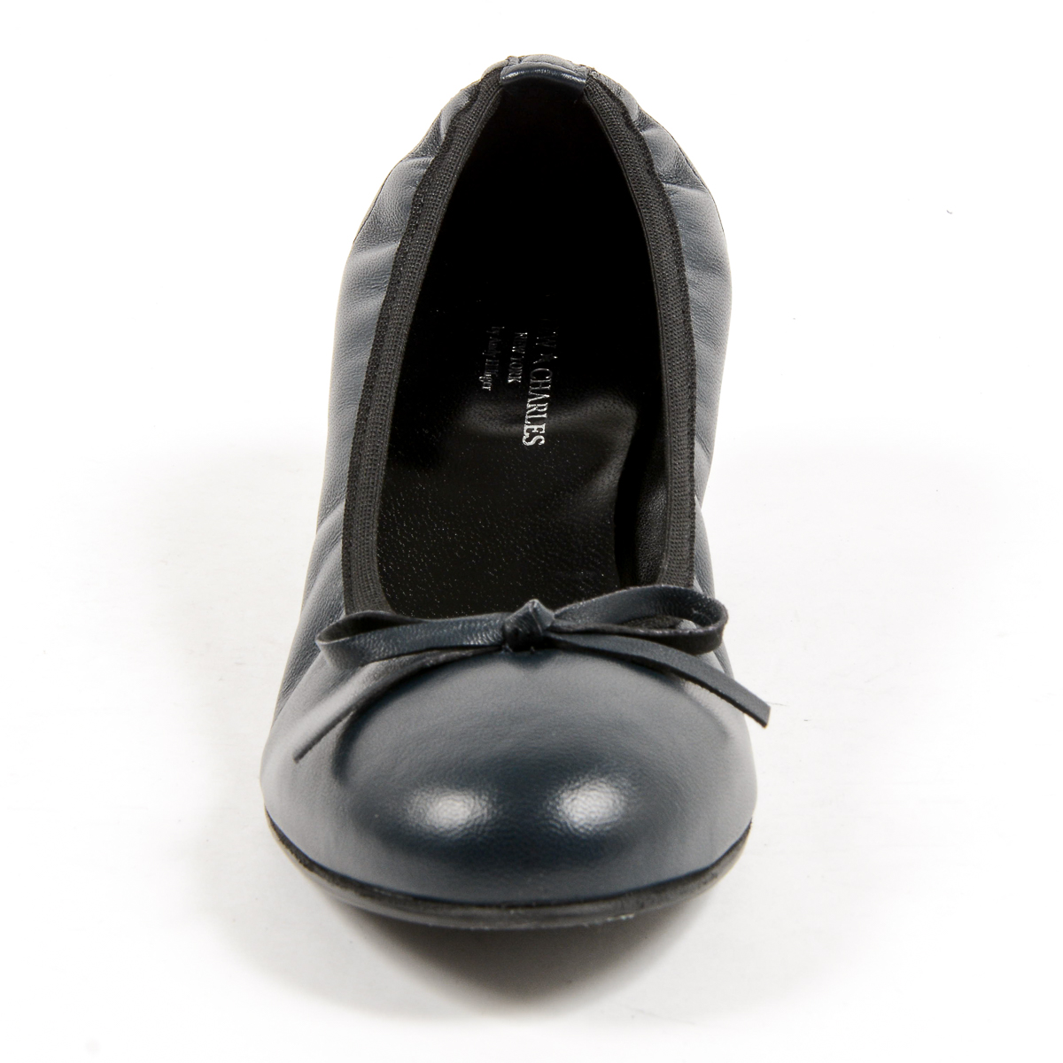 Andrew Charles Womens Ballerina Dark Blue NICKI