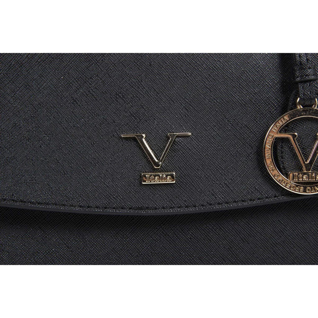 Bolso de mano para mujer V 1969 Italia VE09 NEGRO