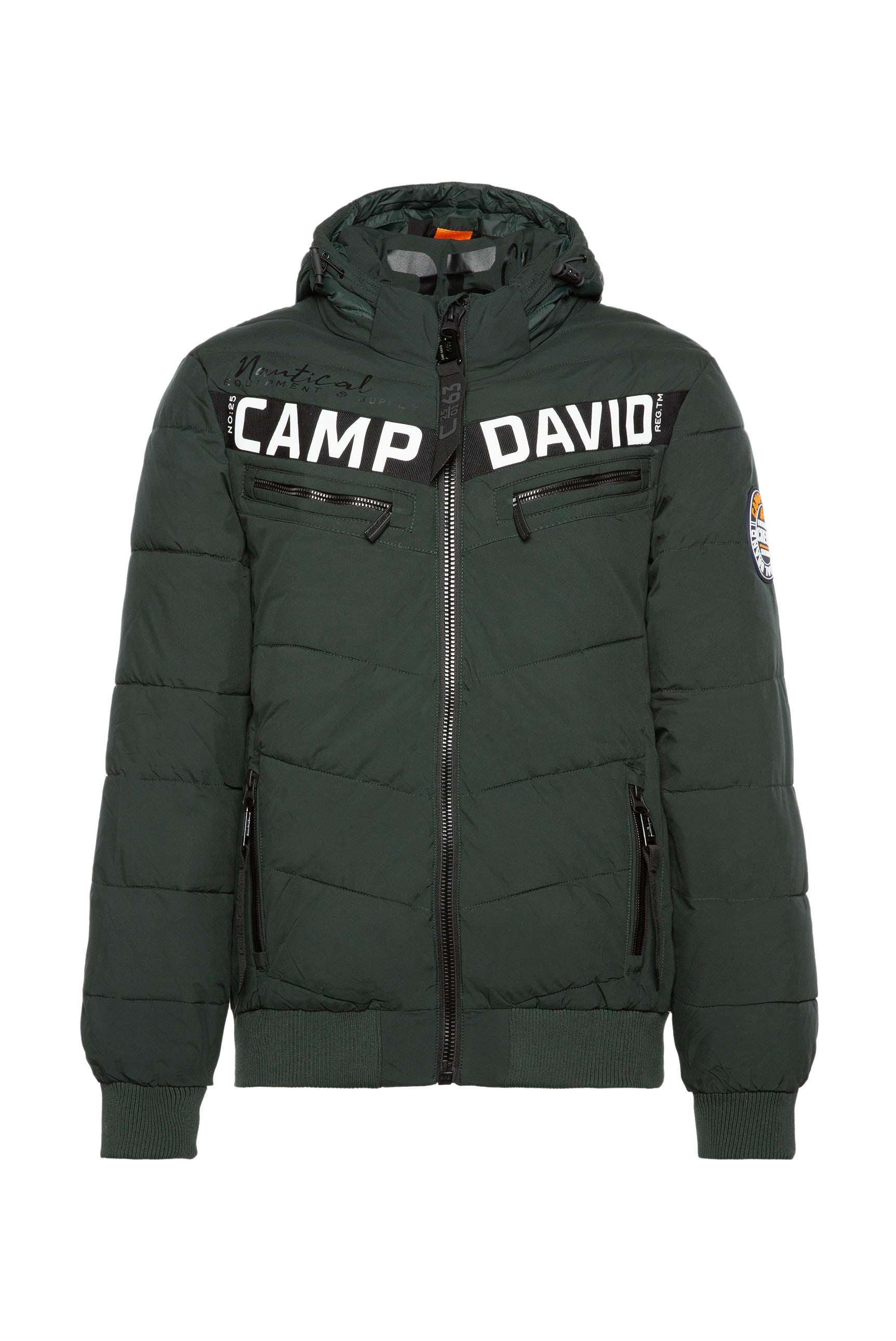 Chaqueta con capucha para hombre Camp David