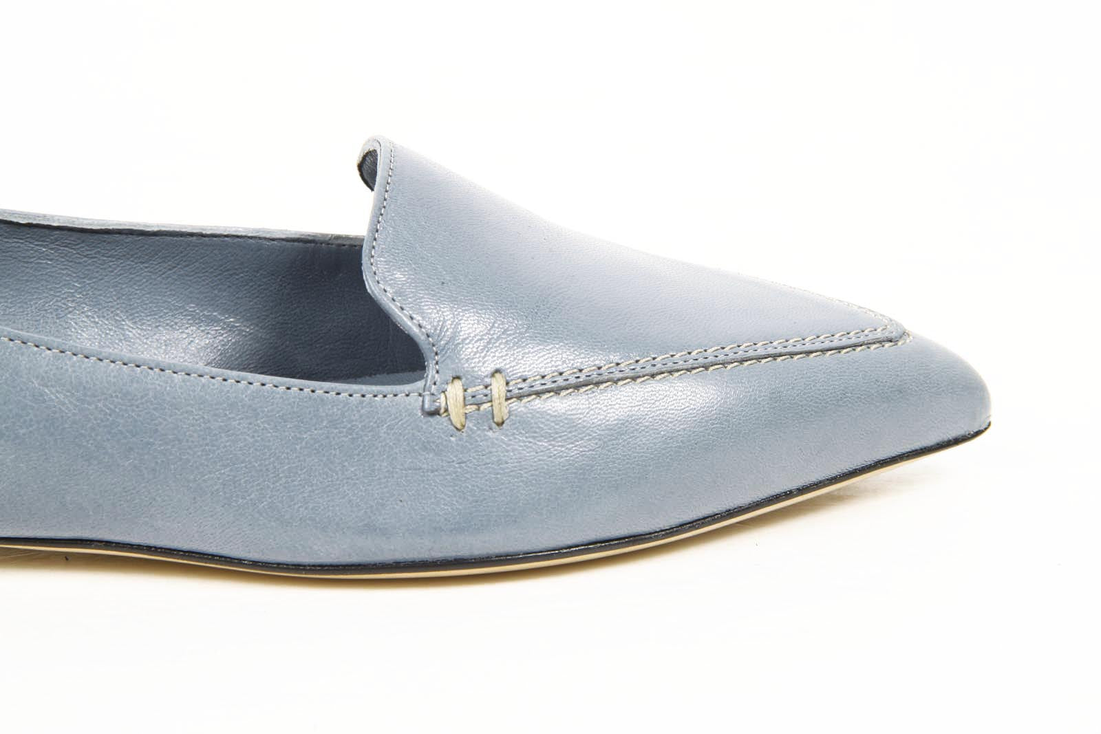 V 1969 Italia Bailarina sin cordones para mujer 285718-1 Nappa Acquarius