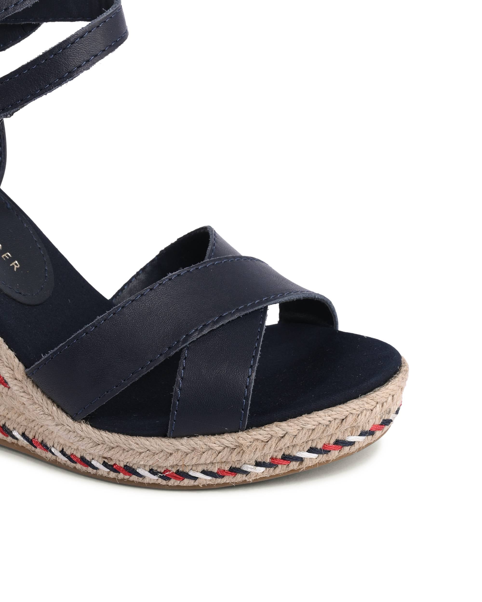 Tommy Hilfiger Womens Sandal Blue FW0FW06238DW5