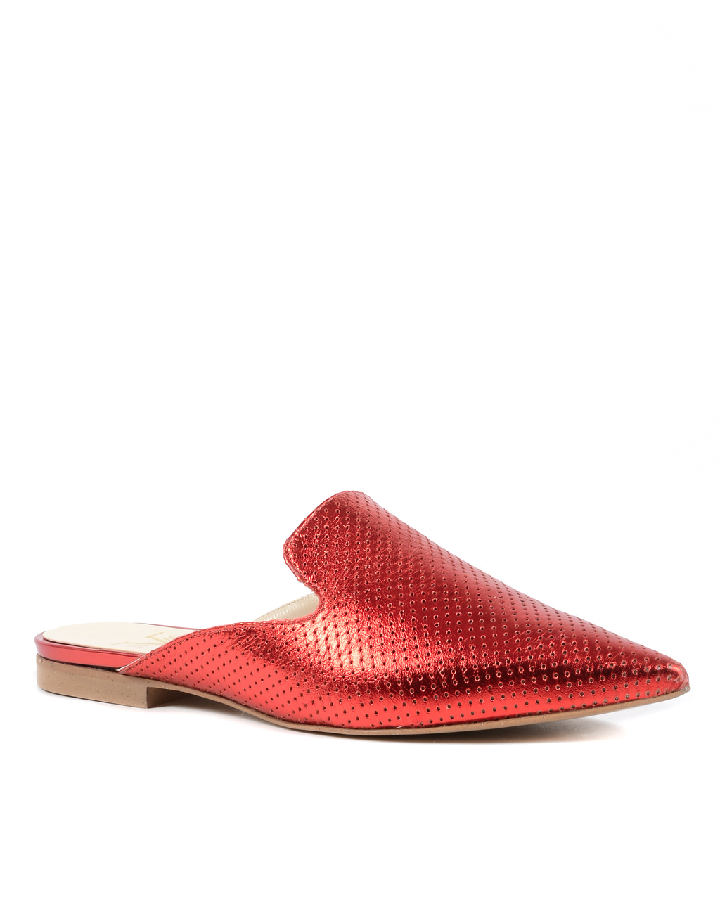19V69 Italia Chanclas Mujer Lamè Rojo 4747 SABOT TRAF LAM ROSSO