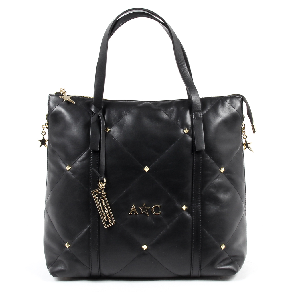 Bolso de mano para mujer Andrew Charles negro YAZMIN