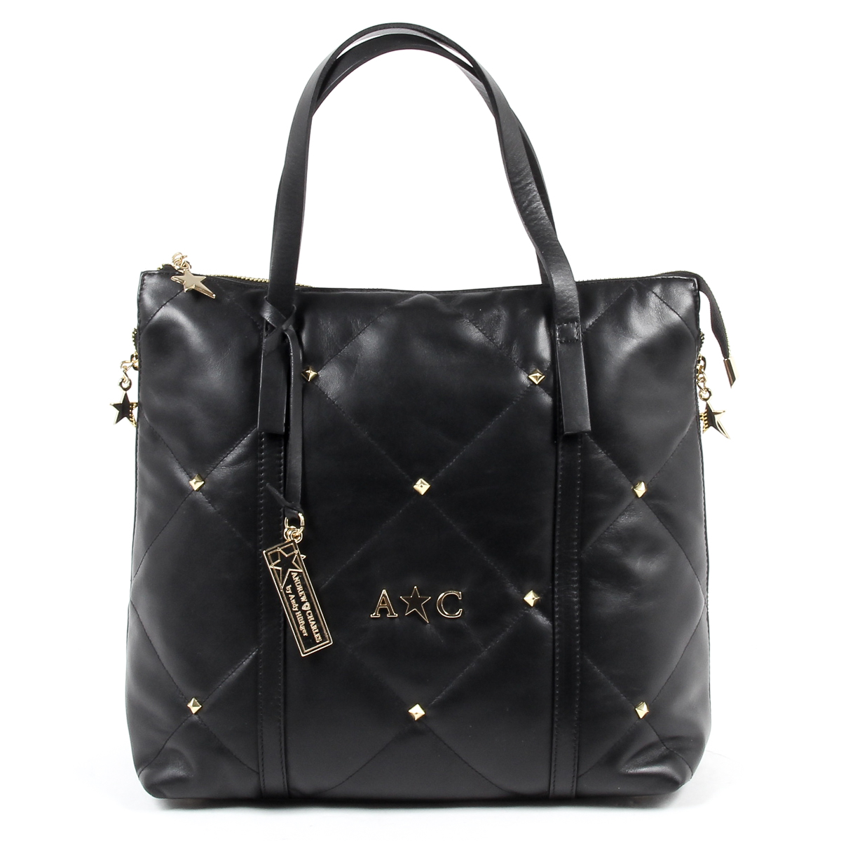Bolso de mano para mujer Andrew Charles negro YAZMIN
