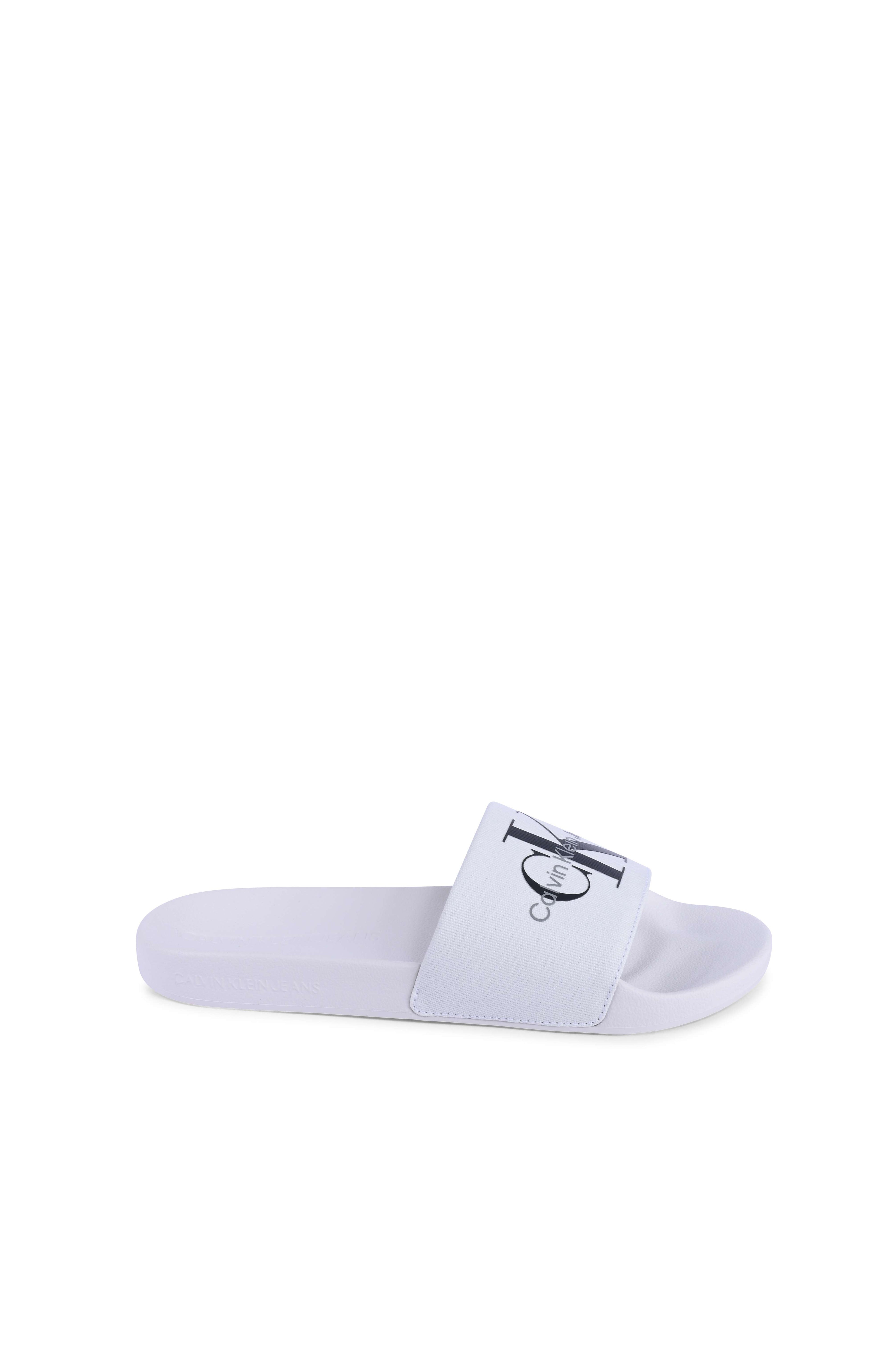 Chanclas Calvin Klein para hombre blancas YM0YM00061YBR