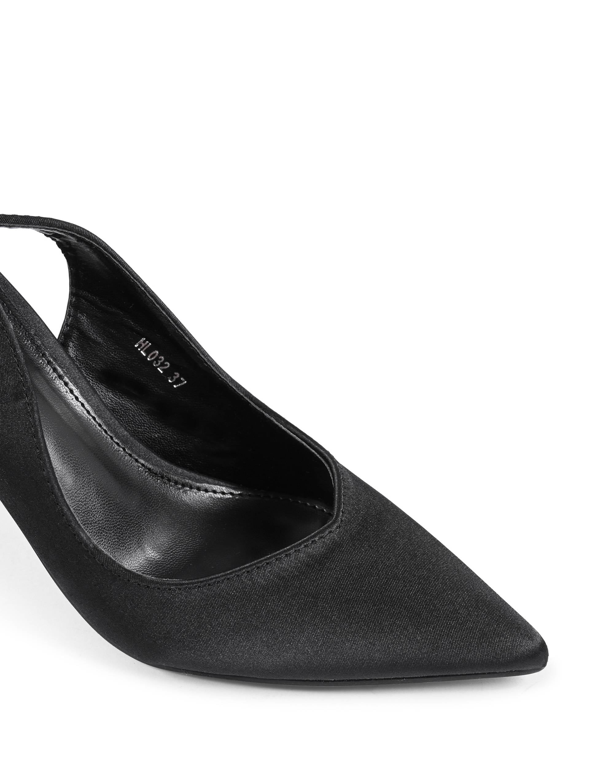 19V69 Italia Zapatos de salón para mujer negros HL032 NERO