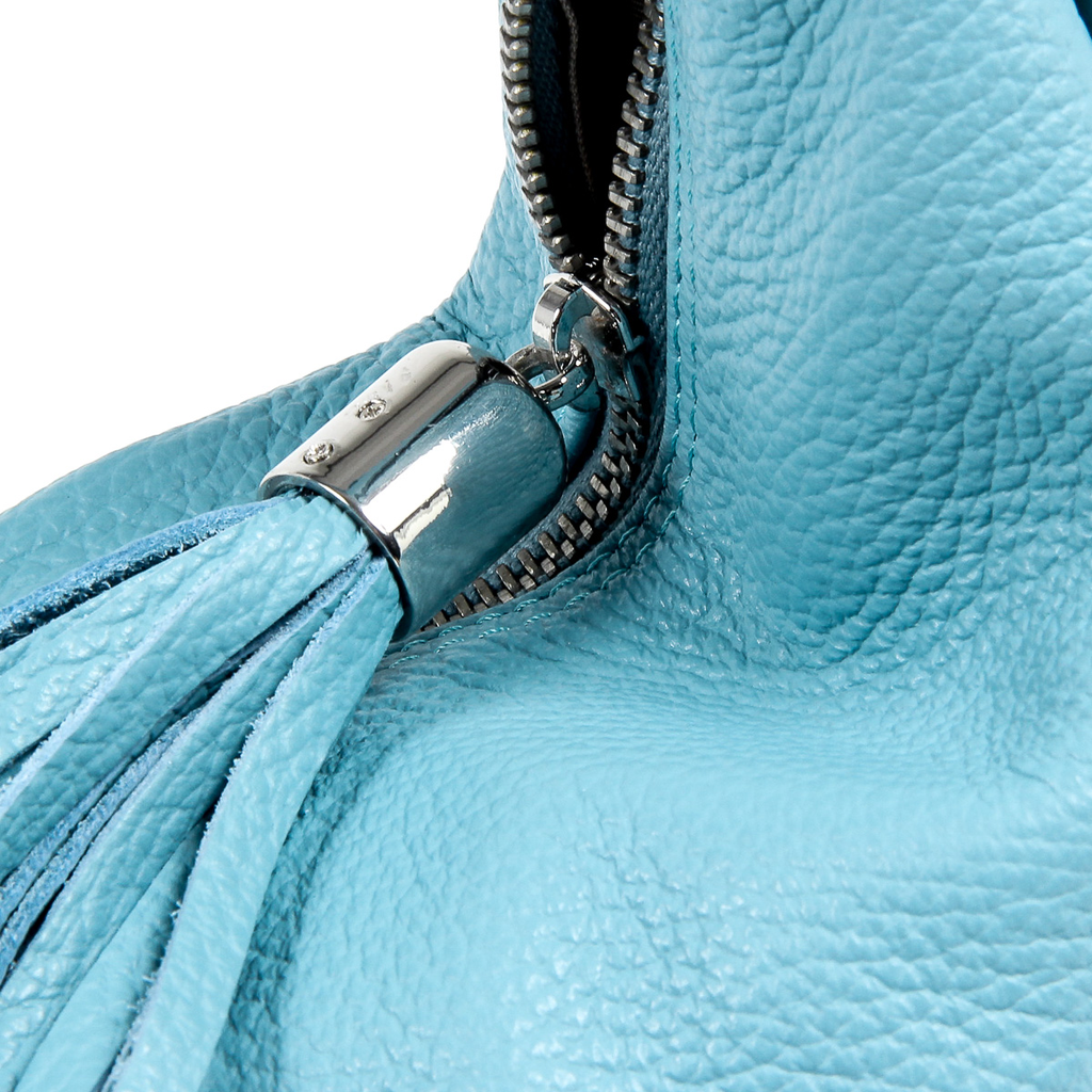 V 1969 Italia Womens Handbag Light Blue OSLO