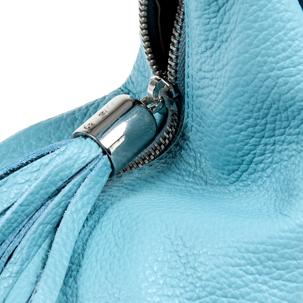 V 1969 Italia Womens Handbag Light Blue OSLO