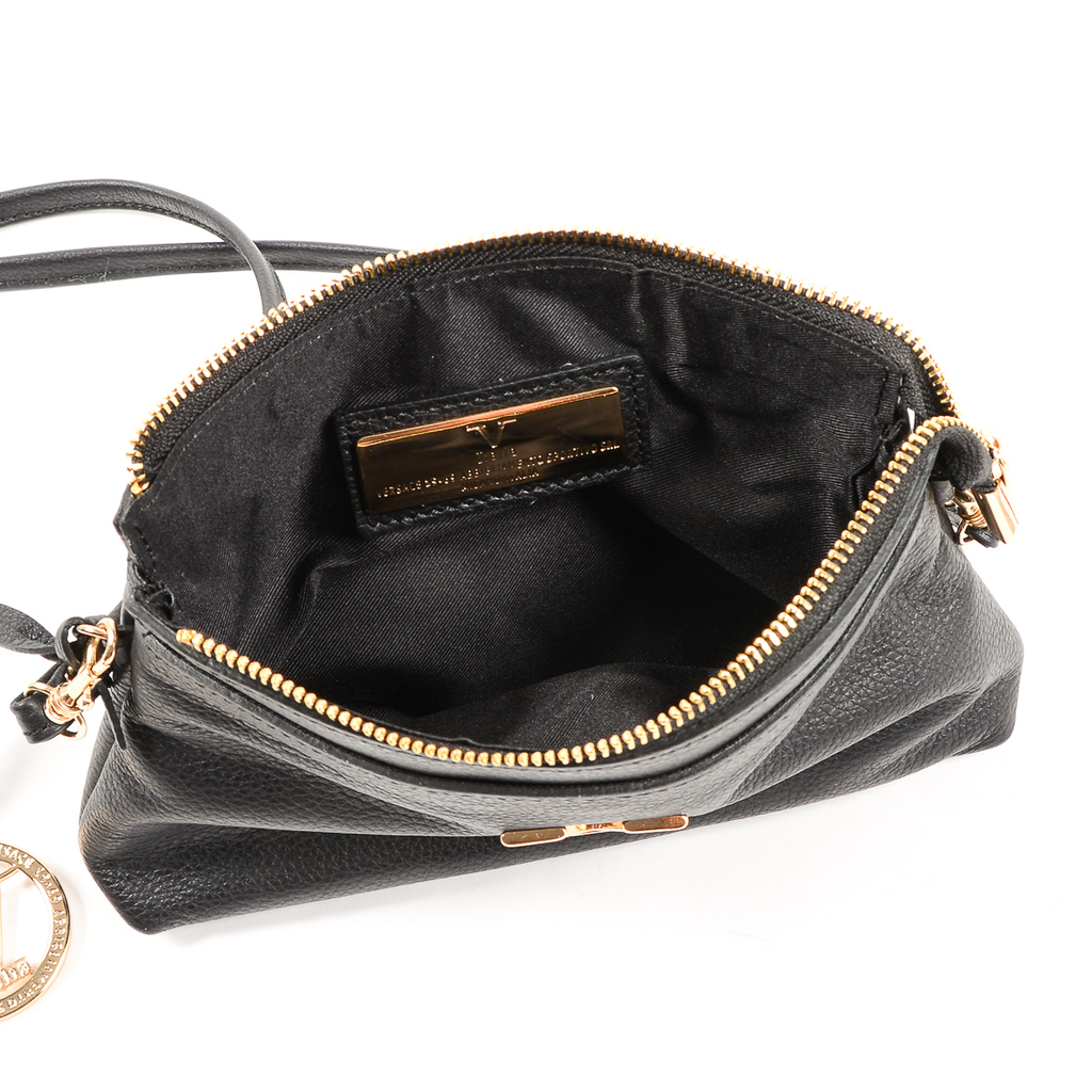 V 1969 Italia Womens Handbag Black ANKARA