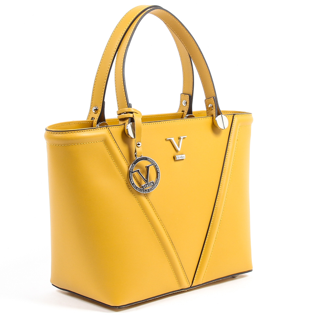 Bolso de mano para mujer V 1969 Italia V008-S RUGA SENAPE