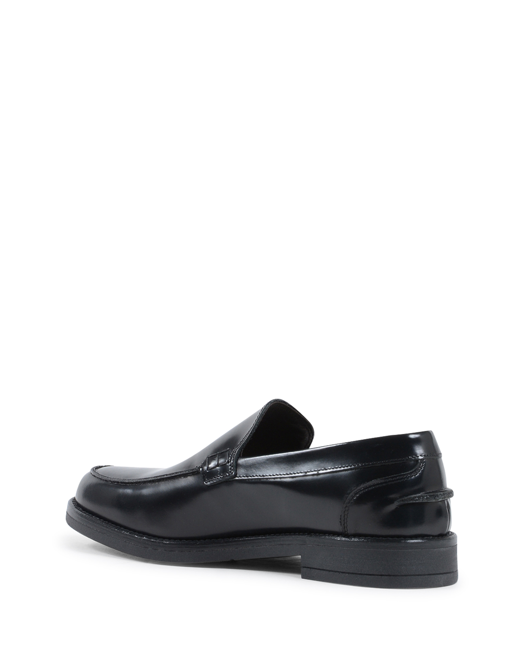 19V69 Italia Mocasín para hombre Negro 002 C ABRASIVATO NERO