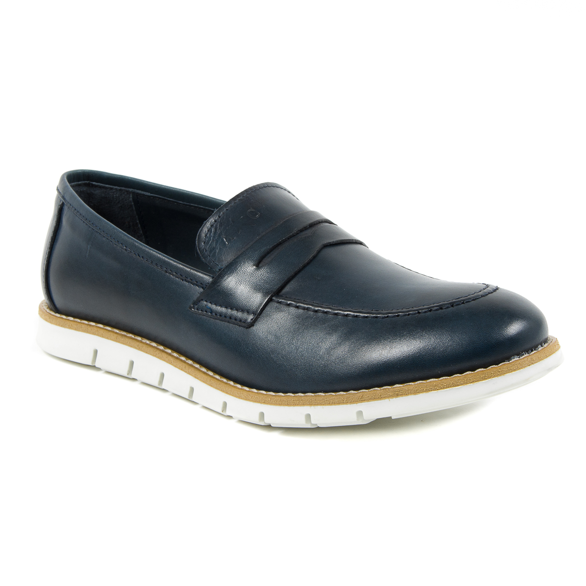 Mocasines Andrew Charles para hombre azul SEAN