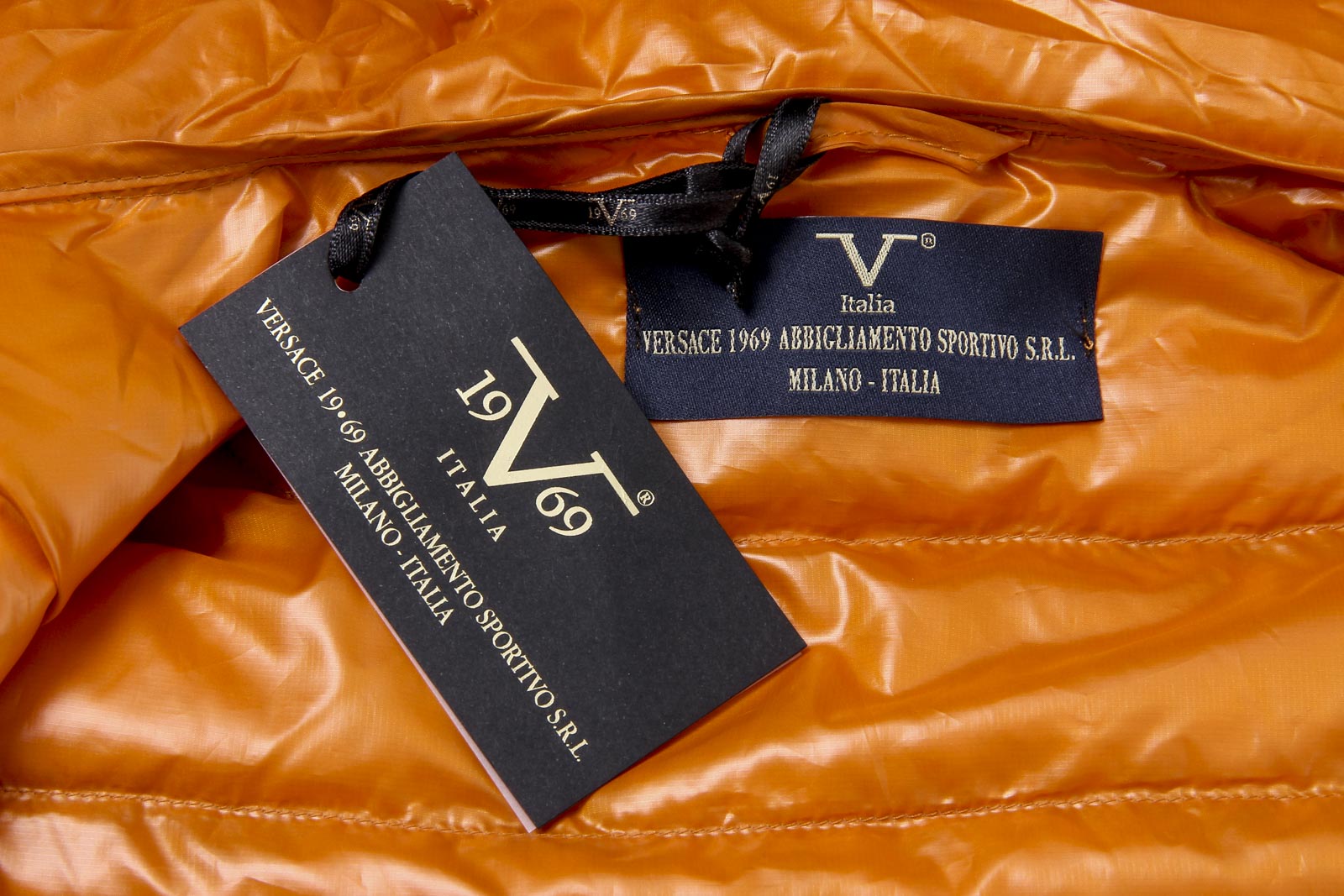 Anorak Hombre V 1969 Italia ARTICO NARANJA