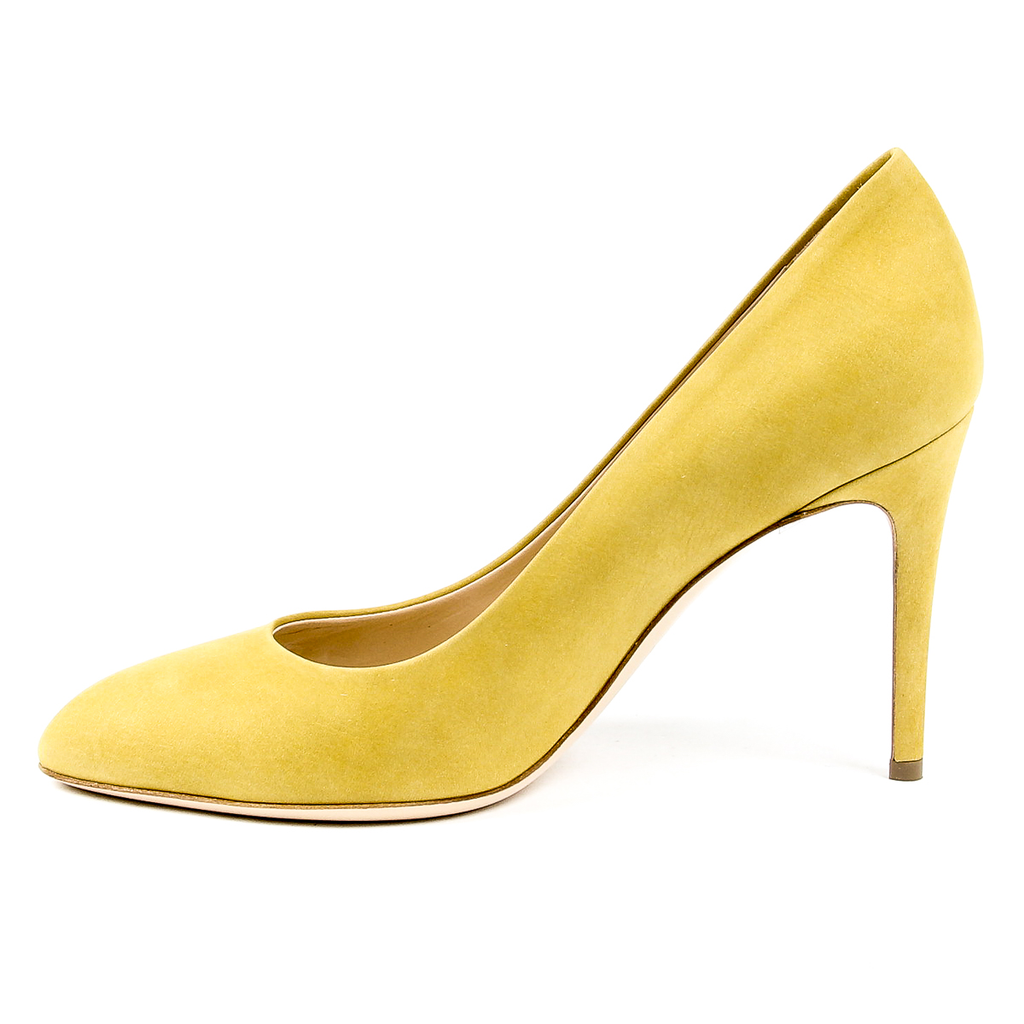 Andrew Charles Womens Pump Yellow INES