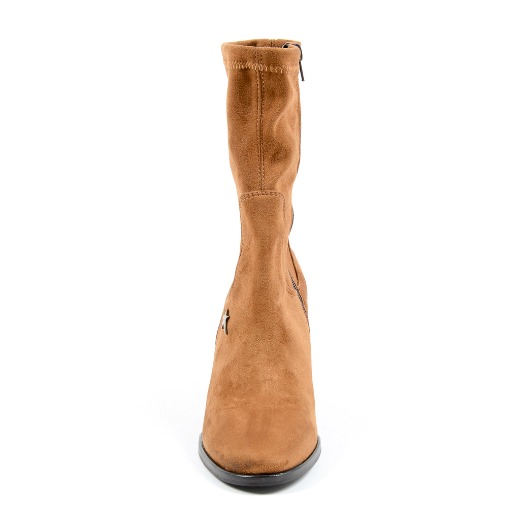 Andrew Charles Womens Short Boot Brown JONI