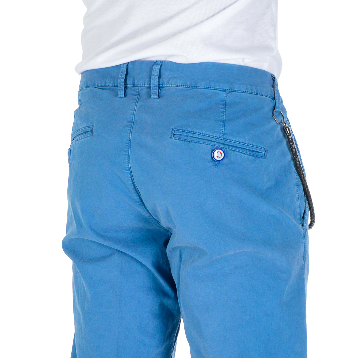 Pantalones Modfitters para hombre azul claro COMFORT MASSAUA