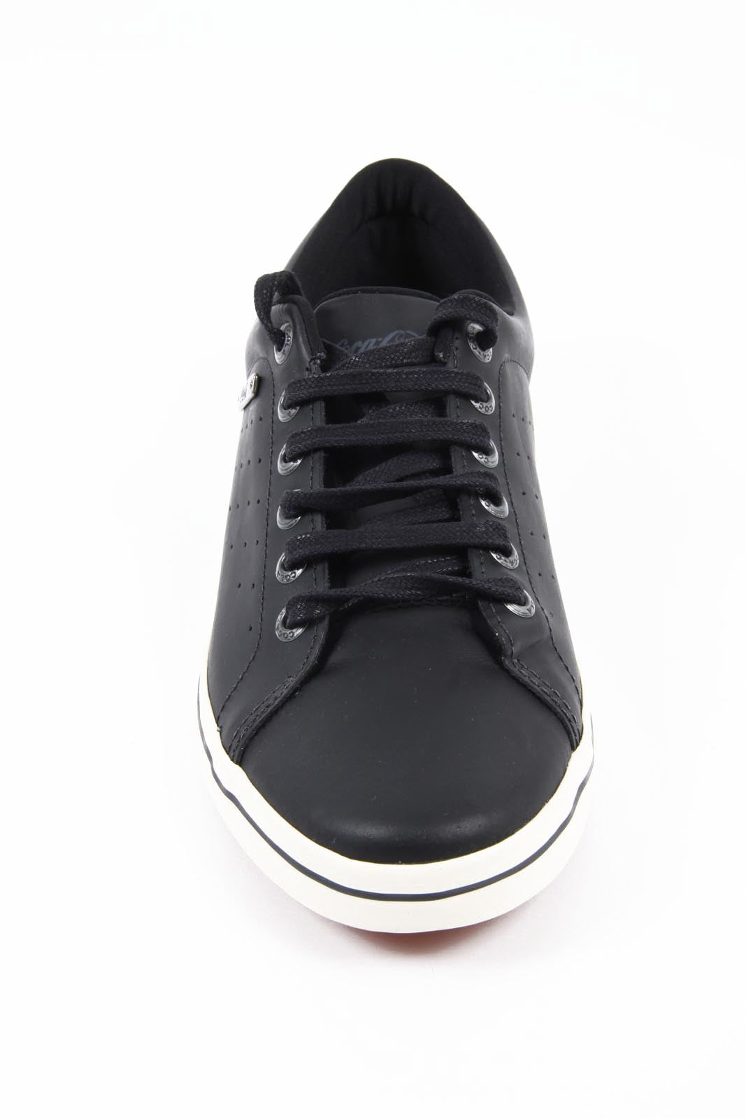 Zapatillas Coca Cola para hombre CCA0301 VULCAN LOW BLACK