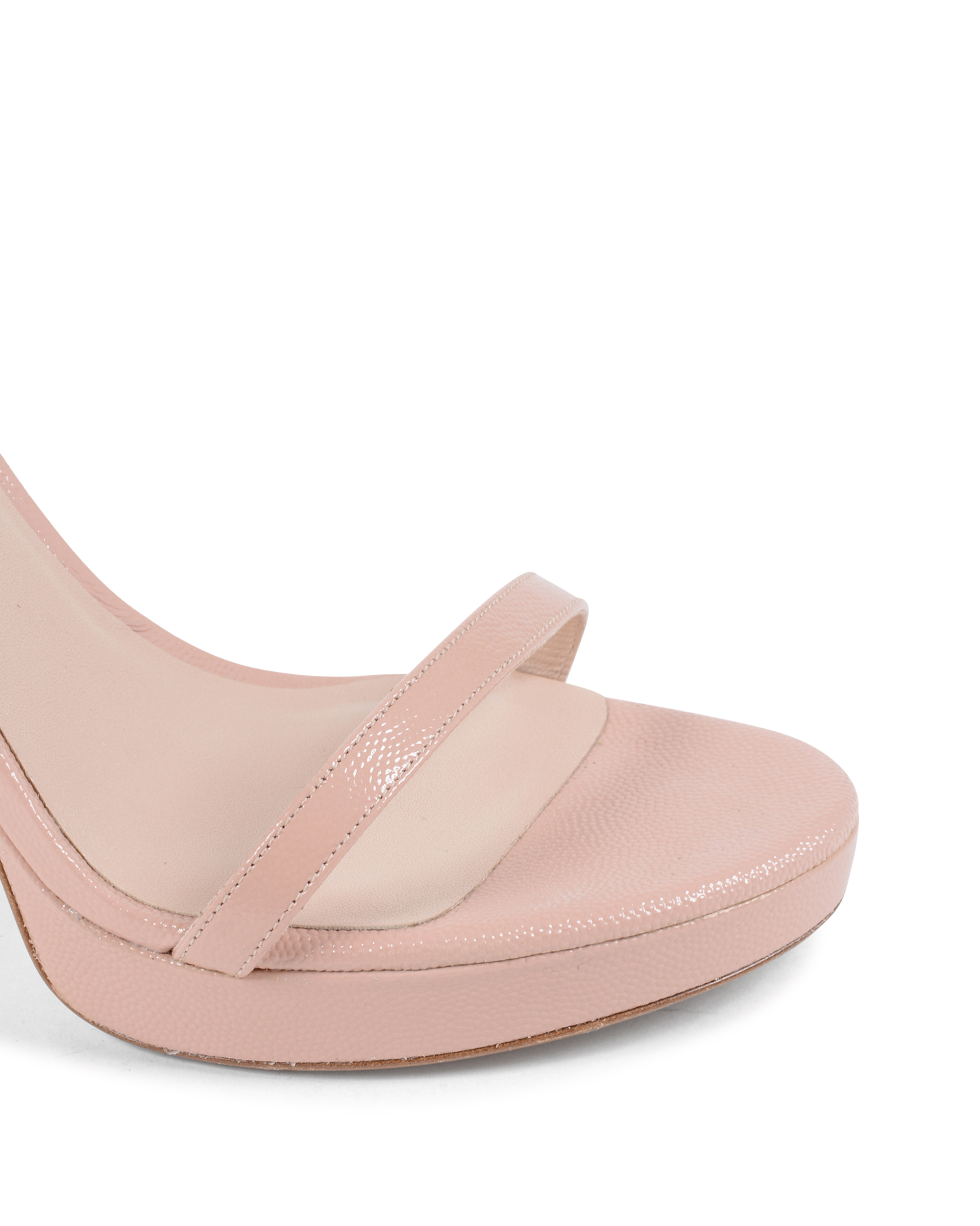 Stuart Weitzman Sandalia con tira al tobillo para mujer Rosa NUDIST DISCO