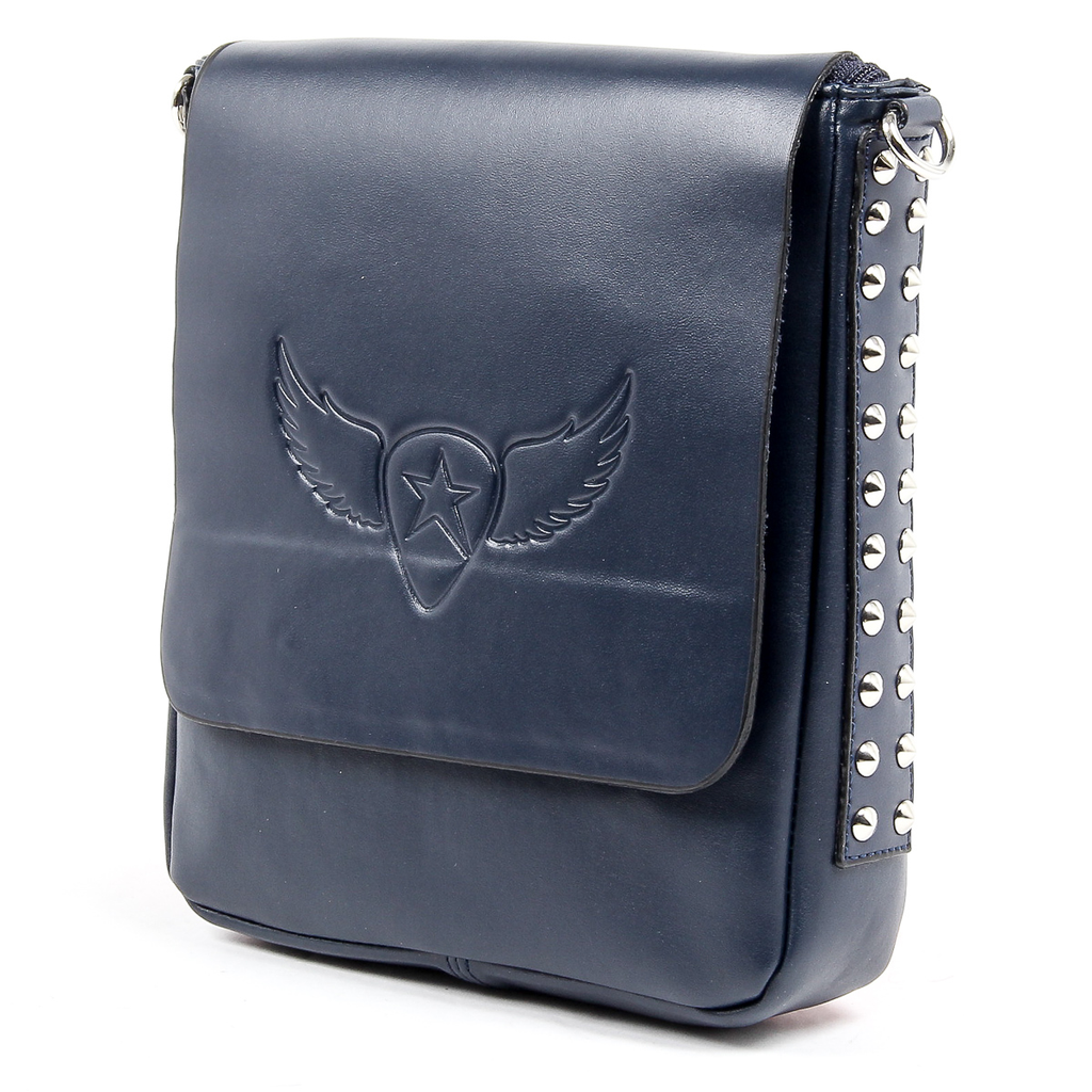 Bolso de mano para hombre Andrew Charles azul oscuro CARL
