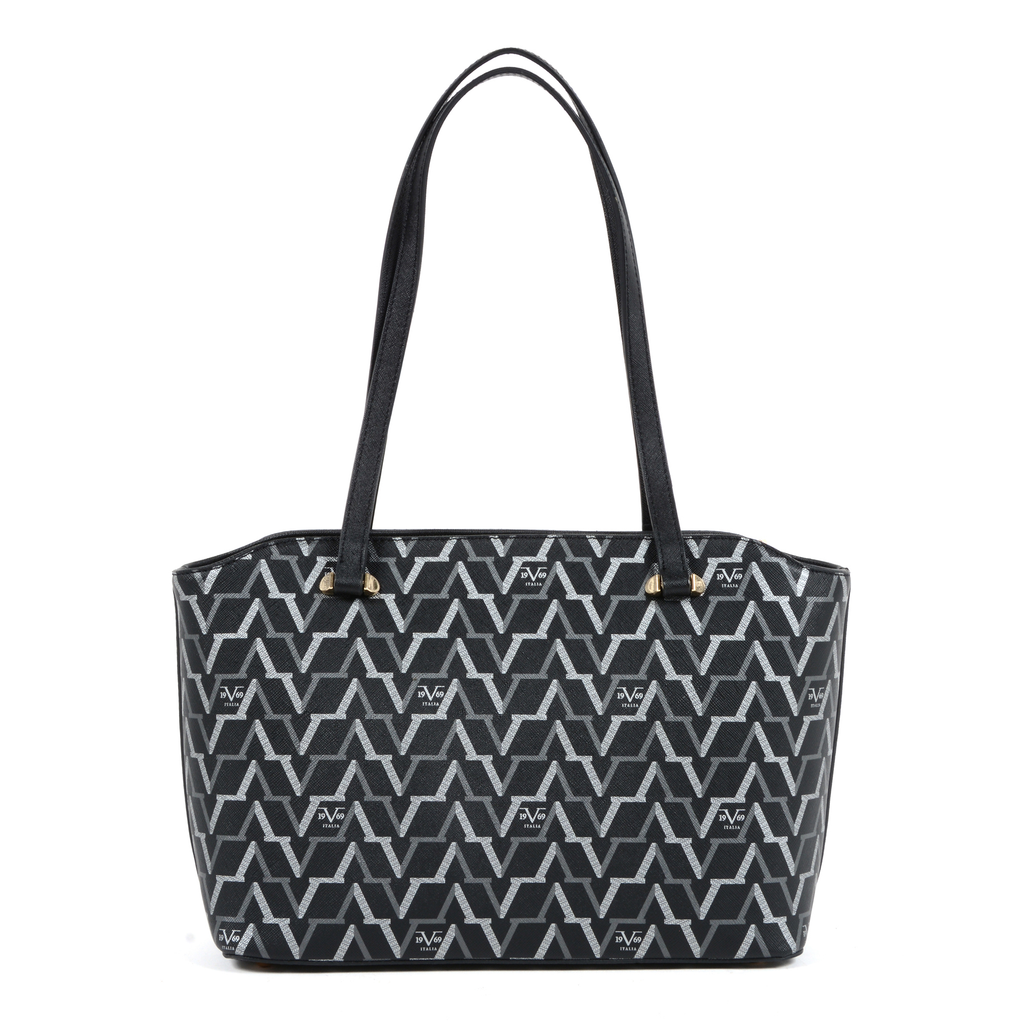 19V69 Italia Womens Handbag Black 3604 BLACK